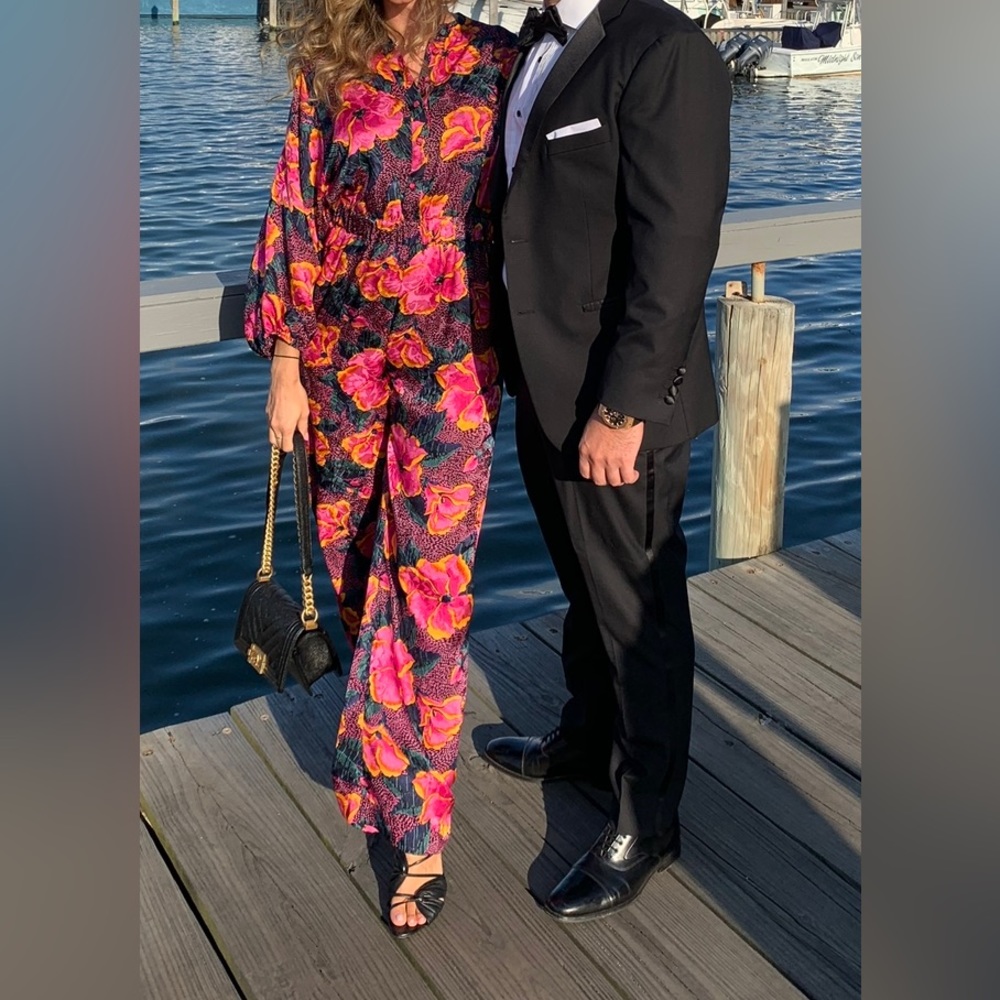 Worn once and dry cleaned— beautiful jumpsuit by Warm. Purchased at Intermix.